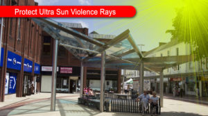 ultra-violence Sunrays tensile structure