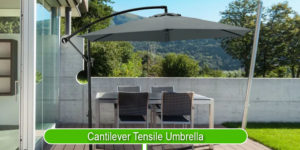 Cantilever Tensile Umbrella